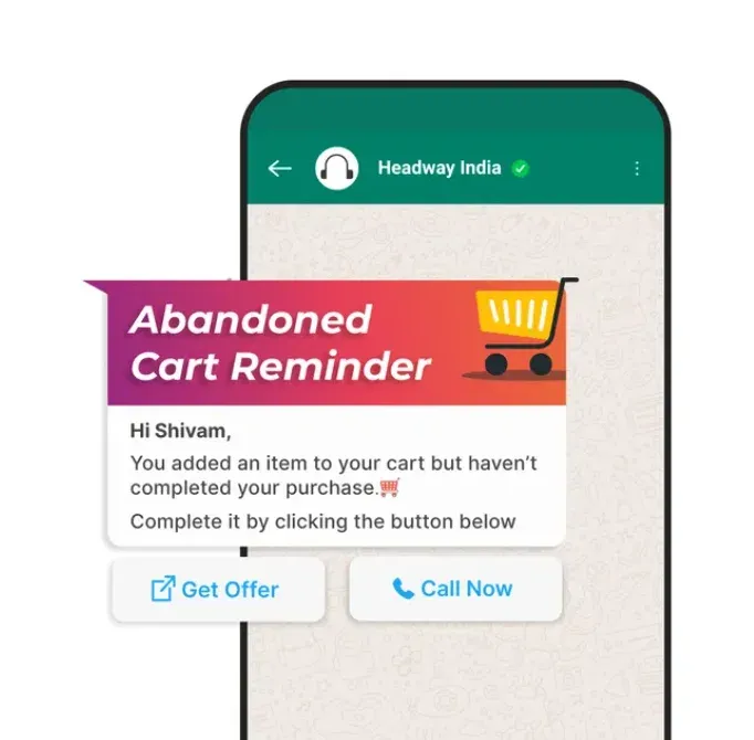 Welcome Messages and Abandoned Cart Reminders