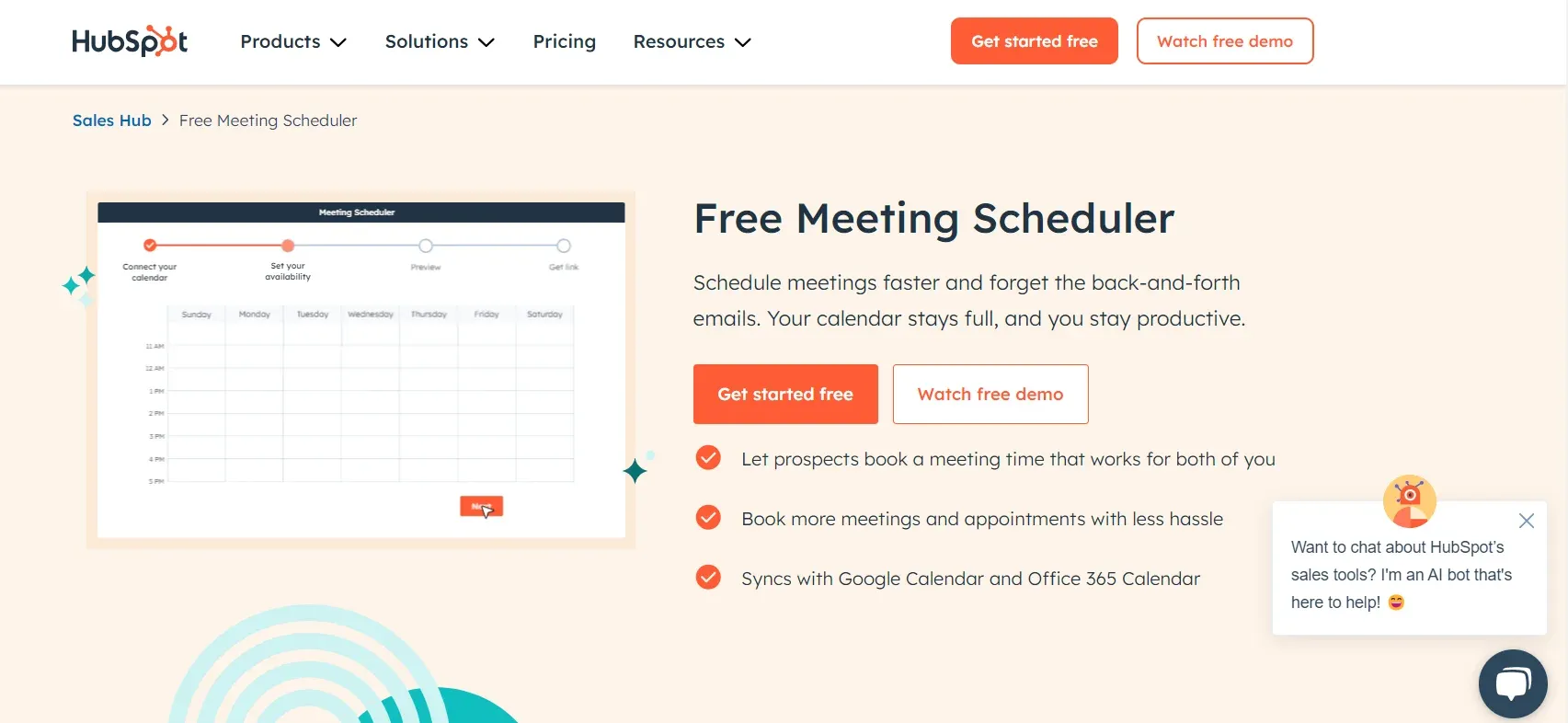 HubSpot Meetings