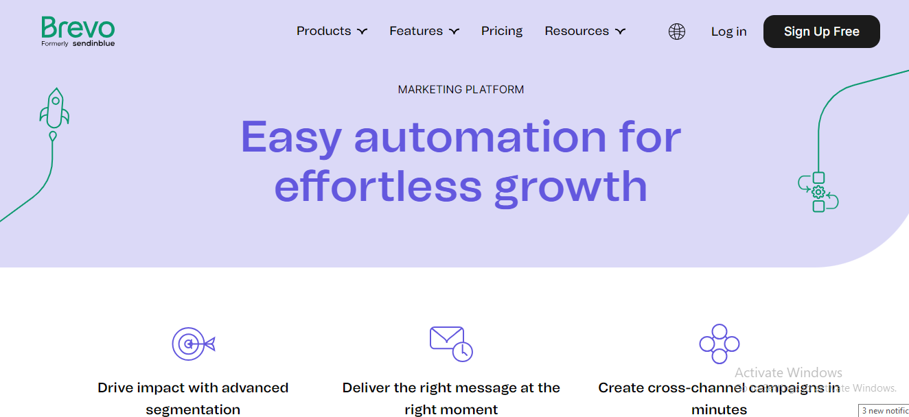 Marketing Automation with SendInBlue