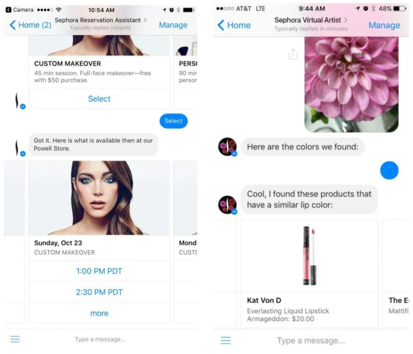 Sephora ai shopping assistant