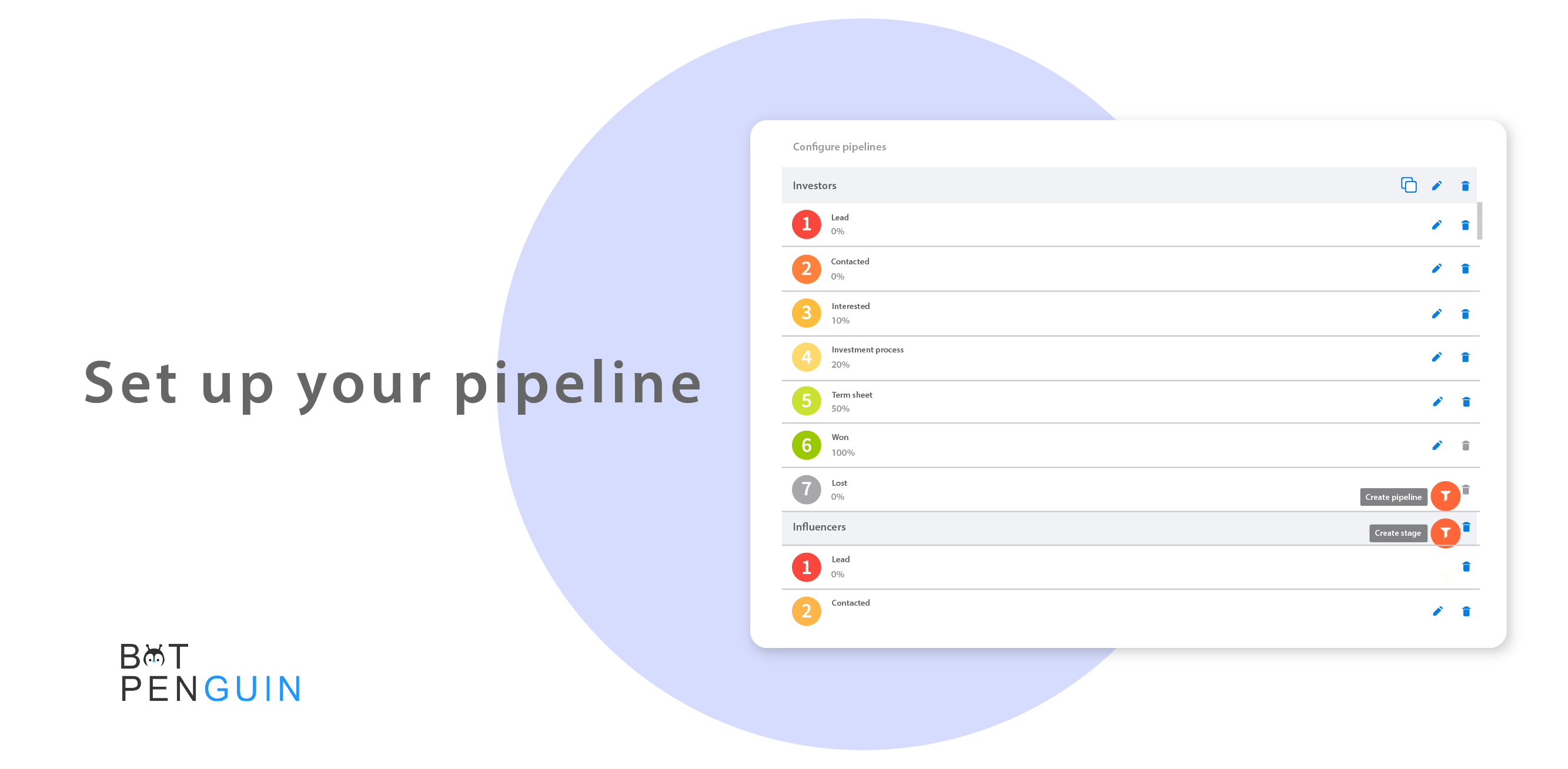  Set up your pipeline(s)