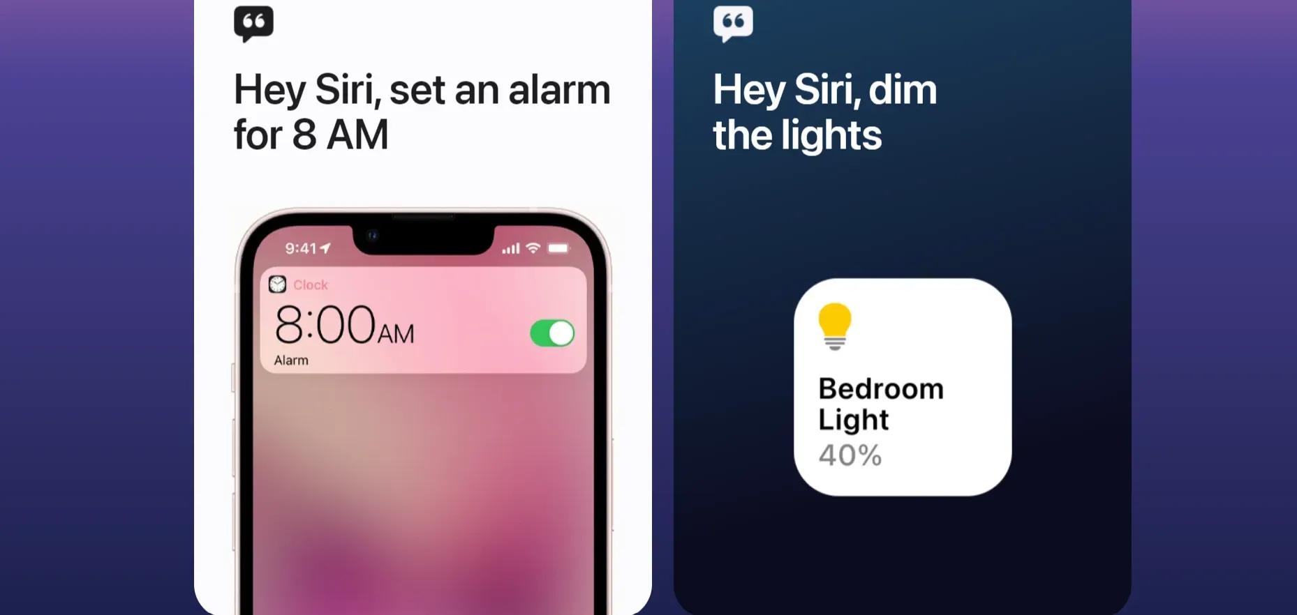 Siri Home Automation