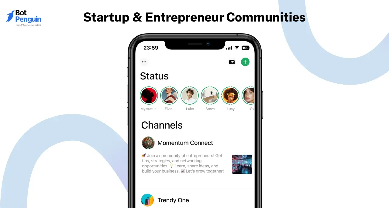 Startup & Entrepreneur Communities