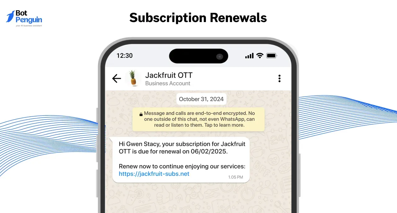 Subscription Renewals