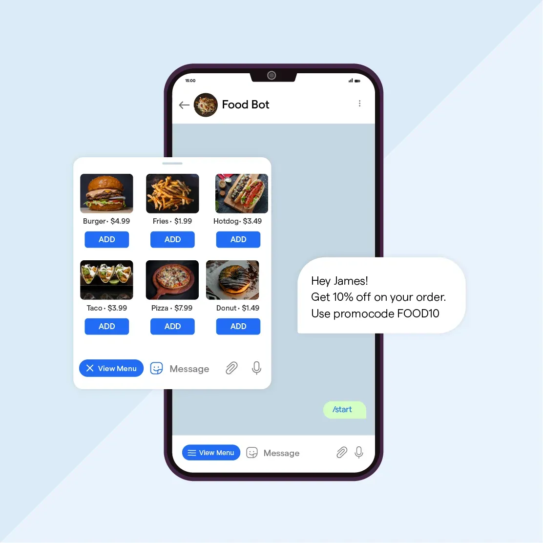 Telegram AI chatbots