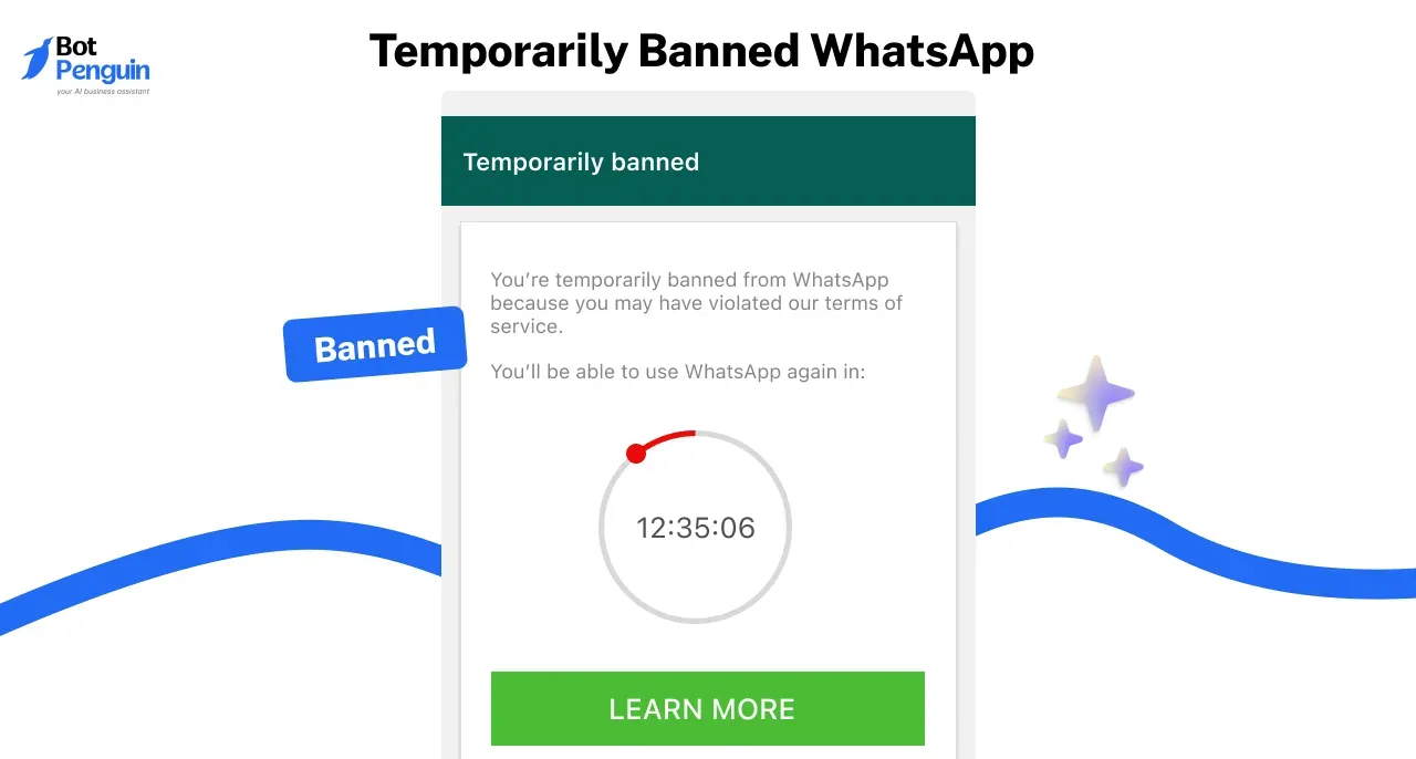 Temporarily Banned WhatsApp