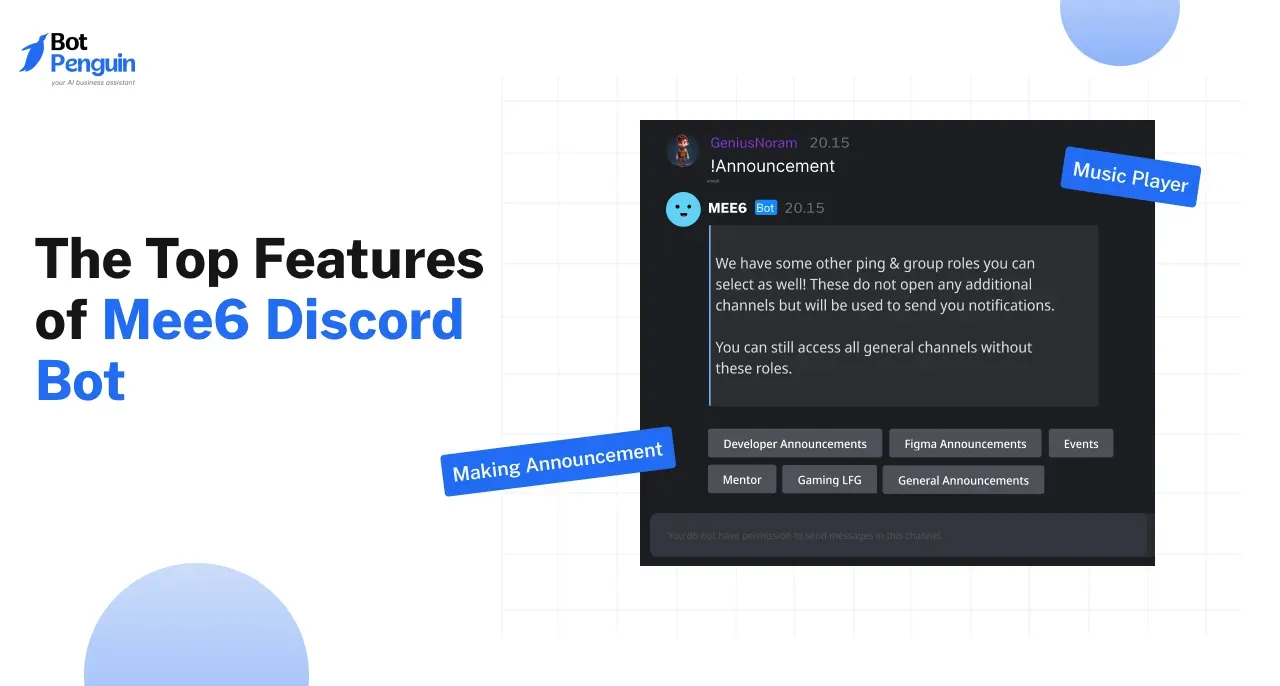 The Top 7 Features of Mee6 Discord Bot