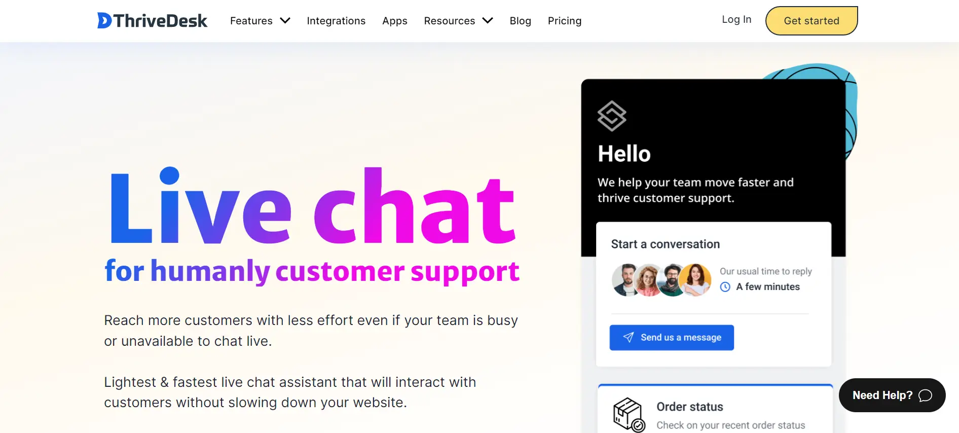 Thrive Desk Live Chat Software