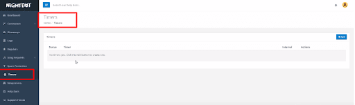 Timers: Nightbot commands