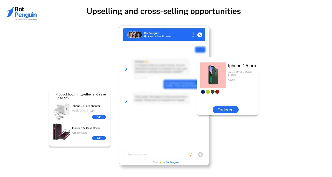 Upselling and cross-selling opportunities