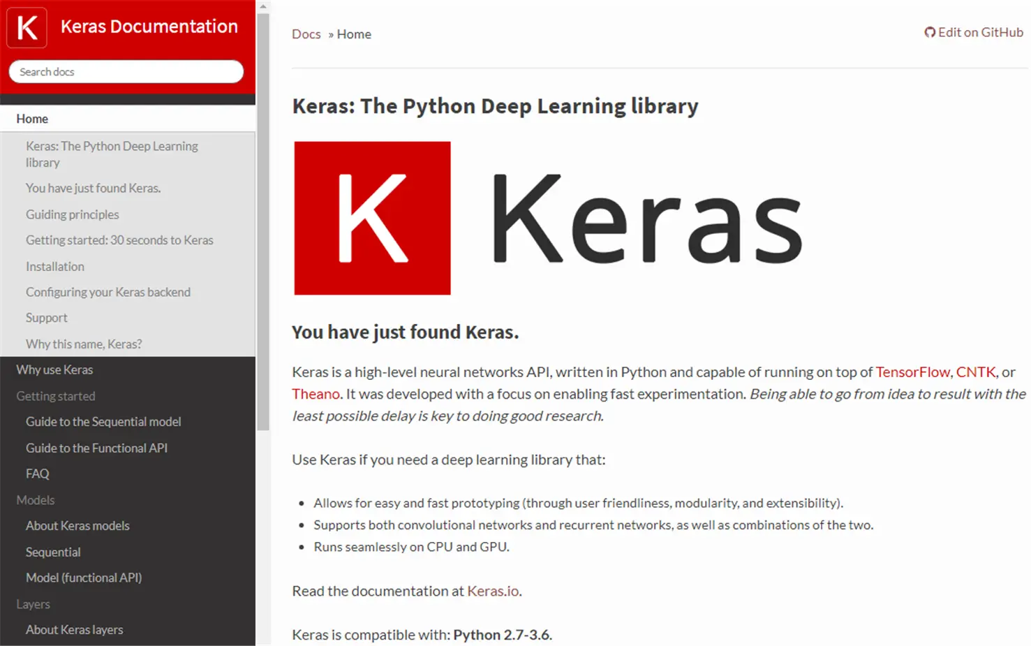 What is Keras?