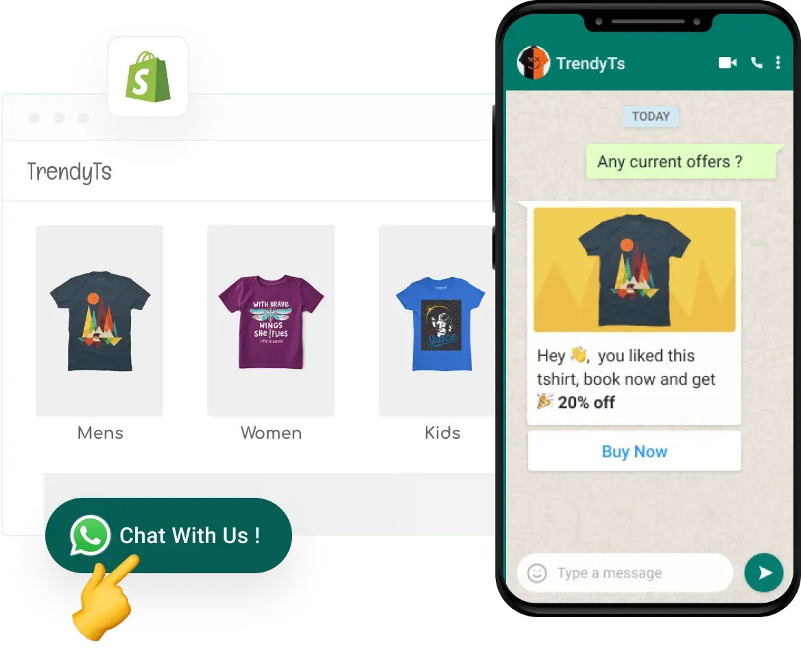 WhatsApp Integration on Shopify