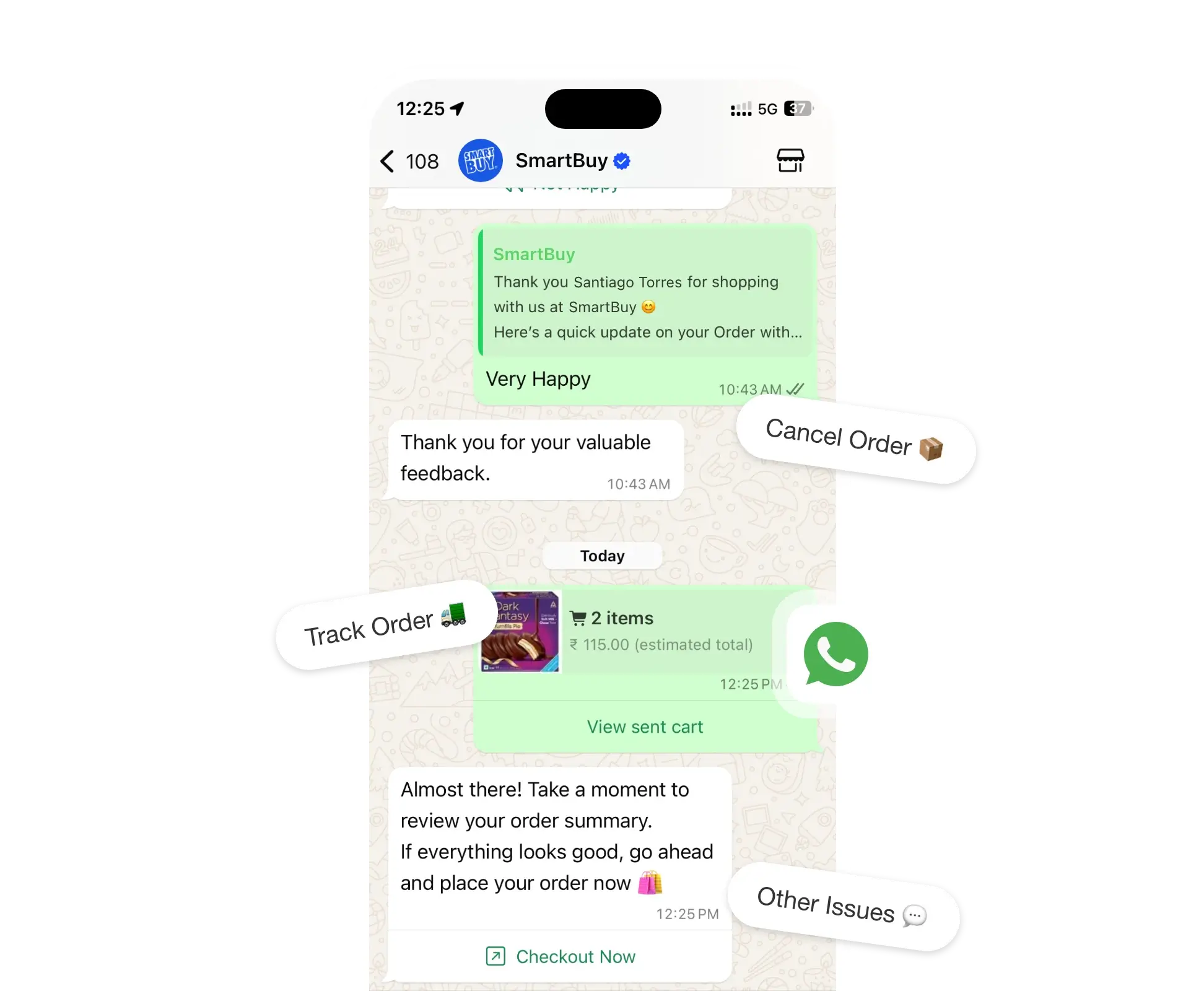 WhatsApp Marketing Automation Chatbot