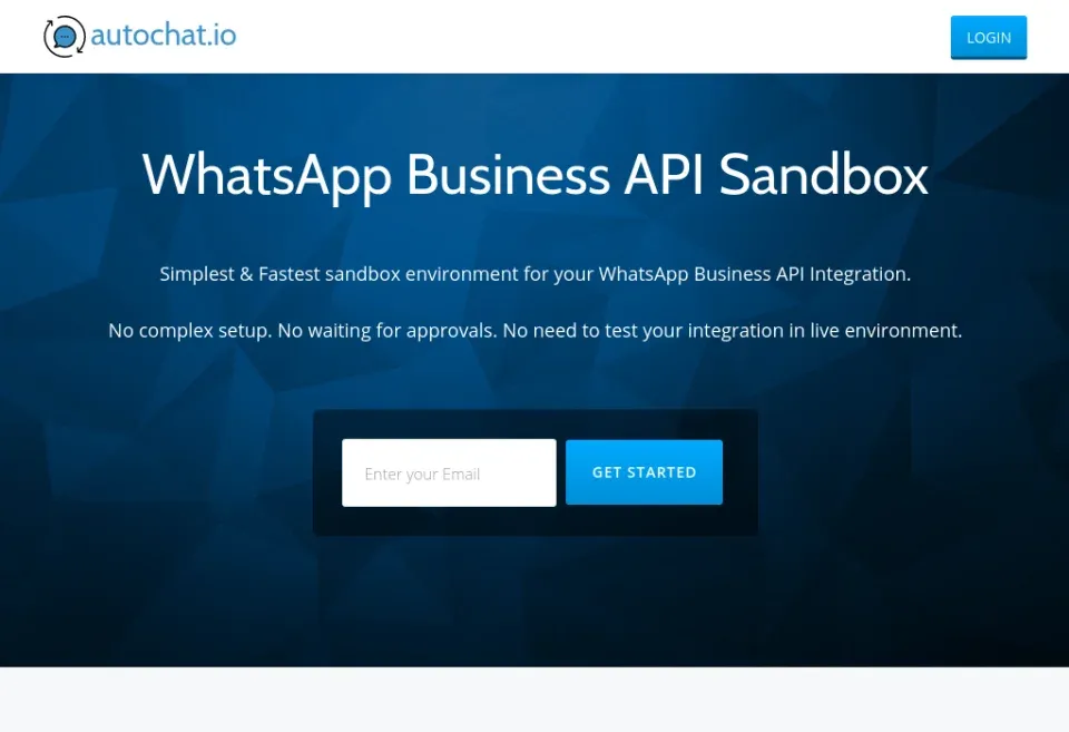 Whatsapp Business API Sandbox by autochat