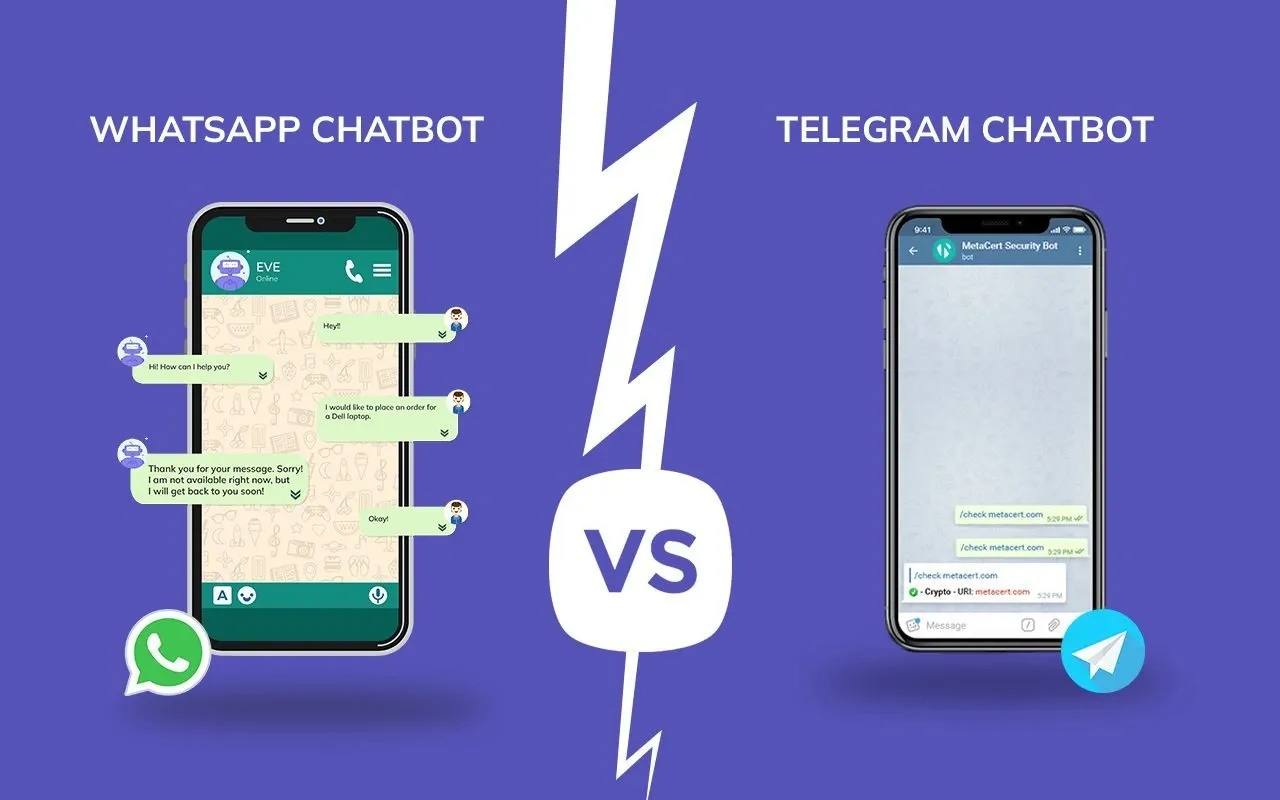WhatsApp vs Telegram Features Comparison