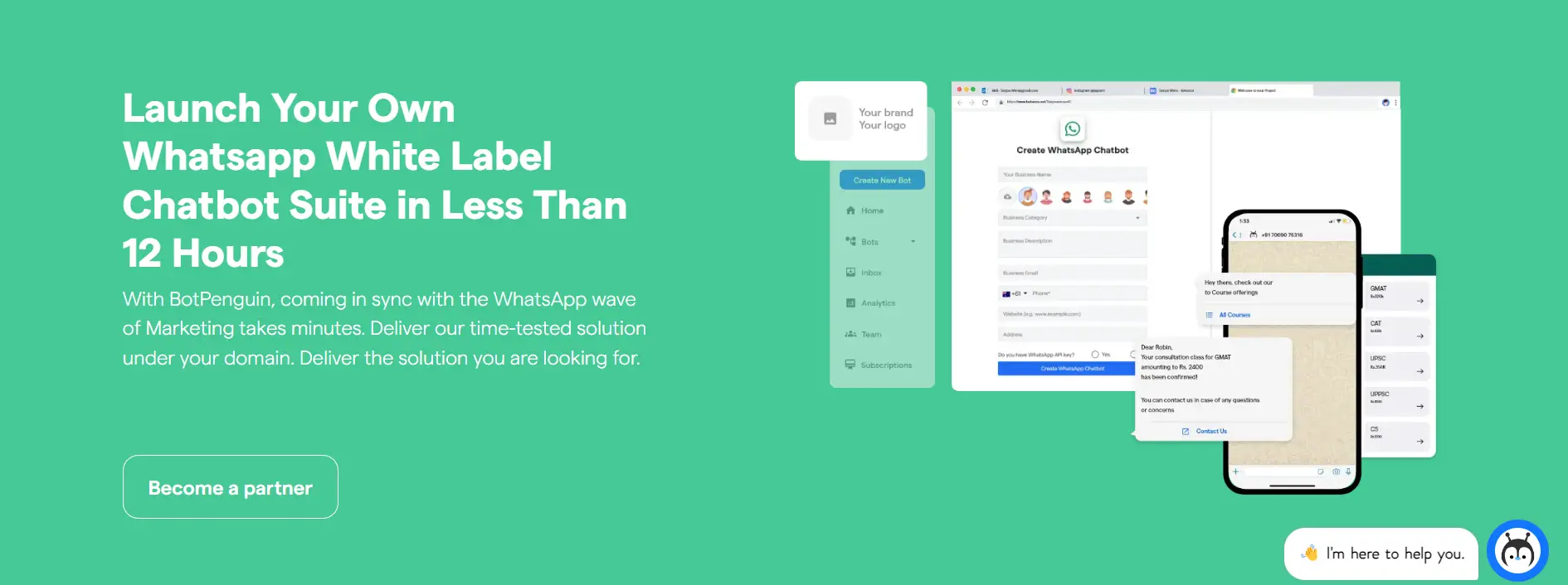 WhatsApp white label chatbot