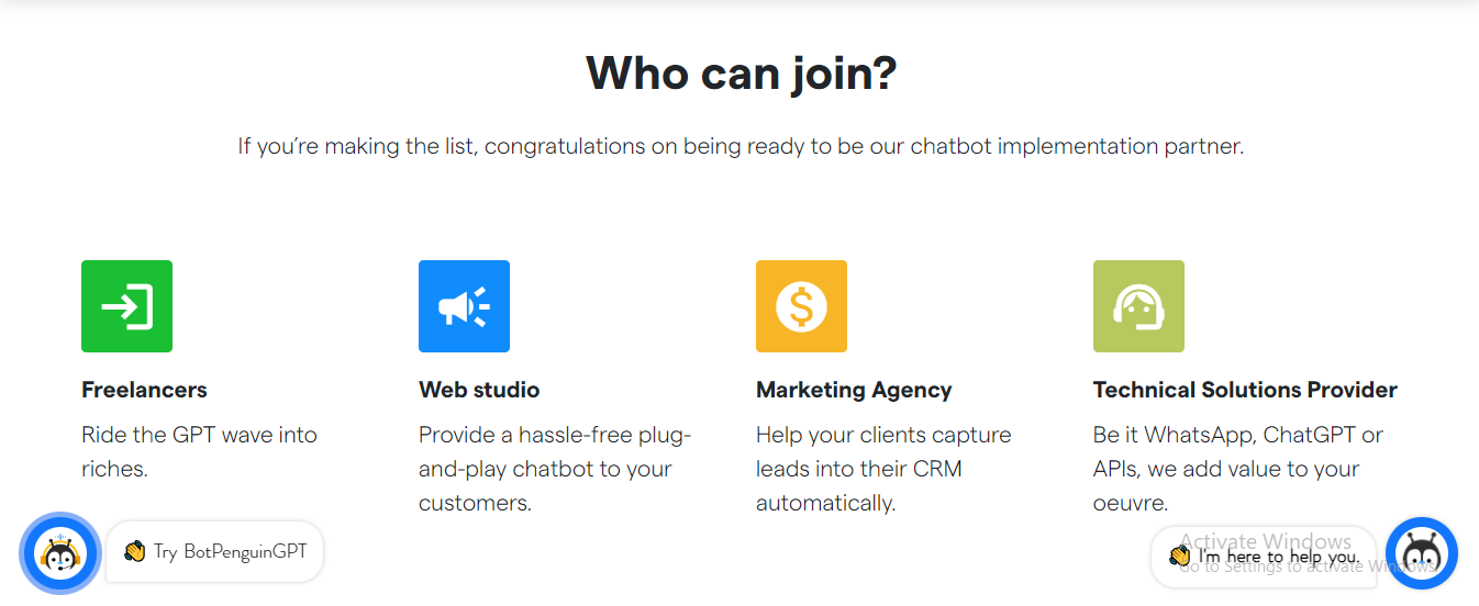 Who Can be a BotPenguin Chatbot Implementation Partner