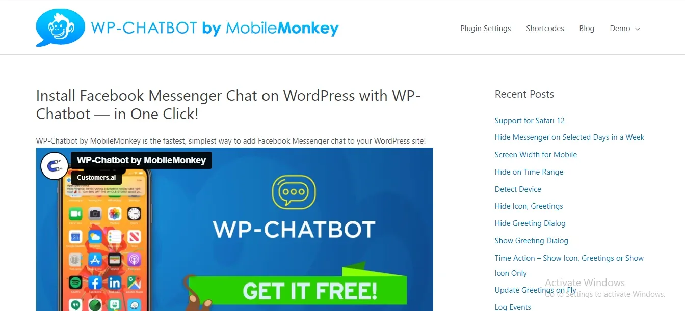 WP-Chatbot