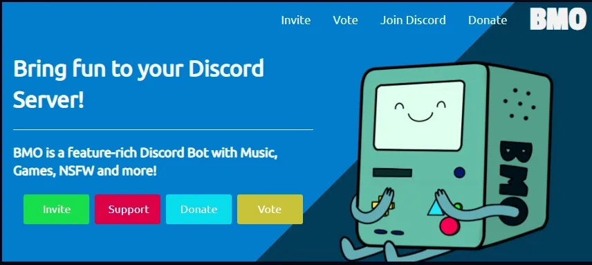 BMO - Best Bot to Replace Groovy or Rythm