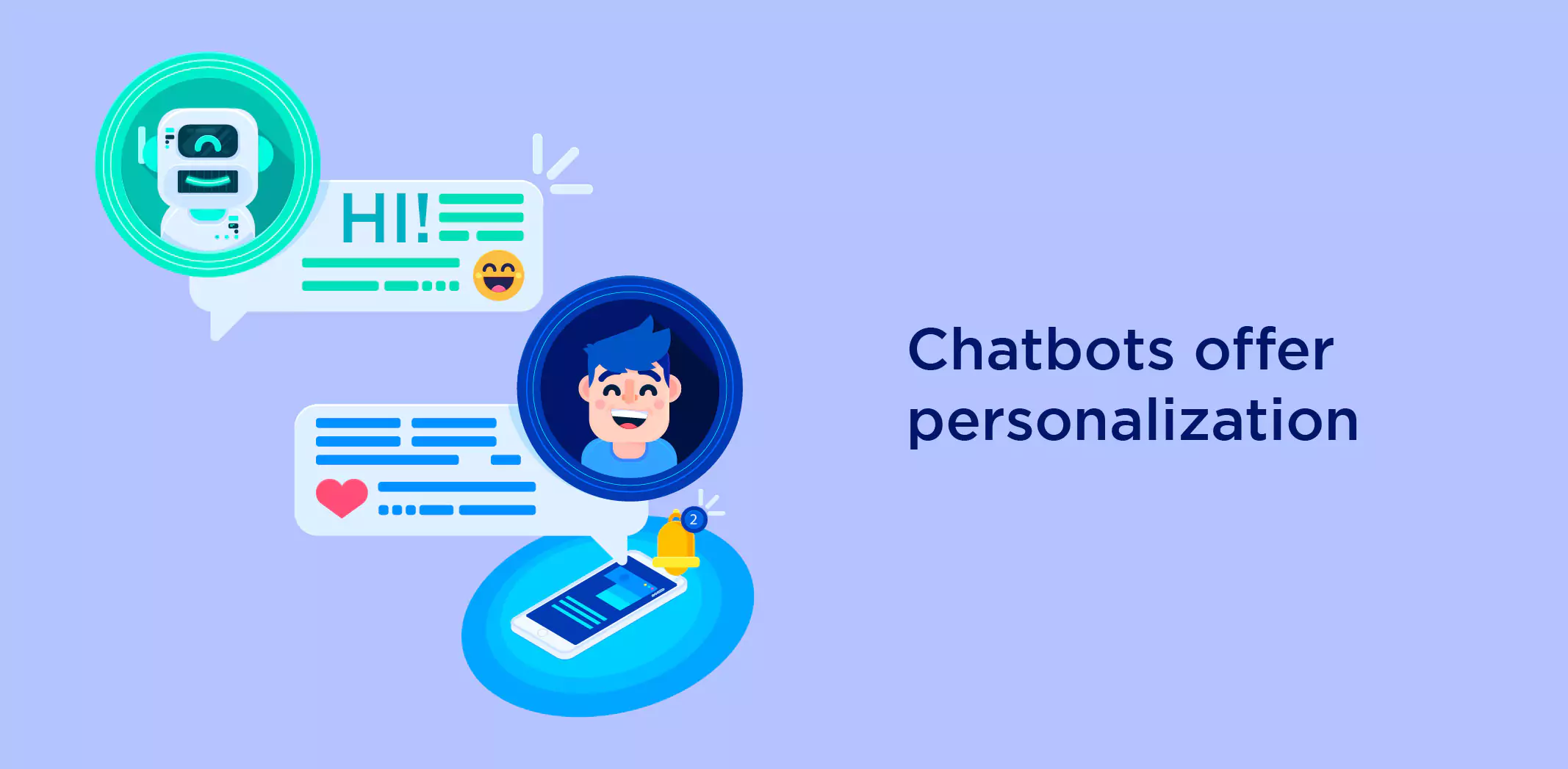  Chatbots offer personalization