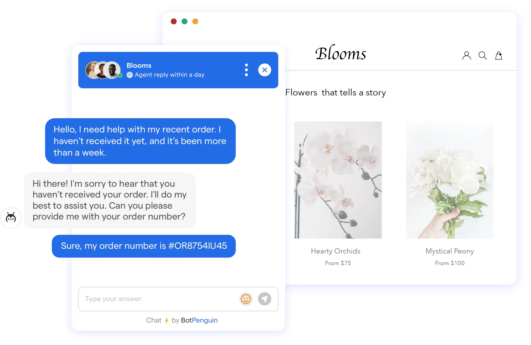 customer service chatbot