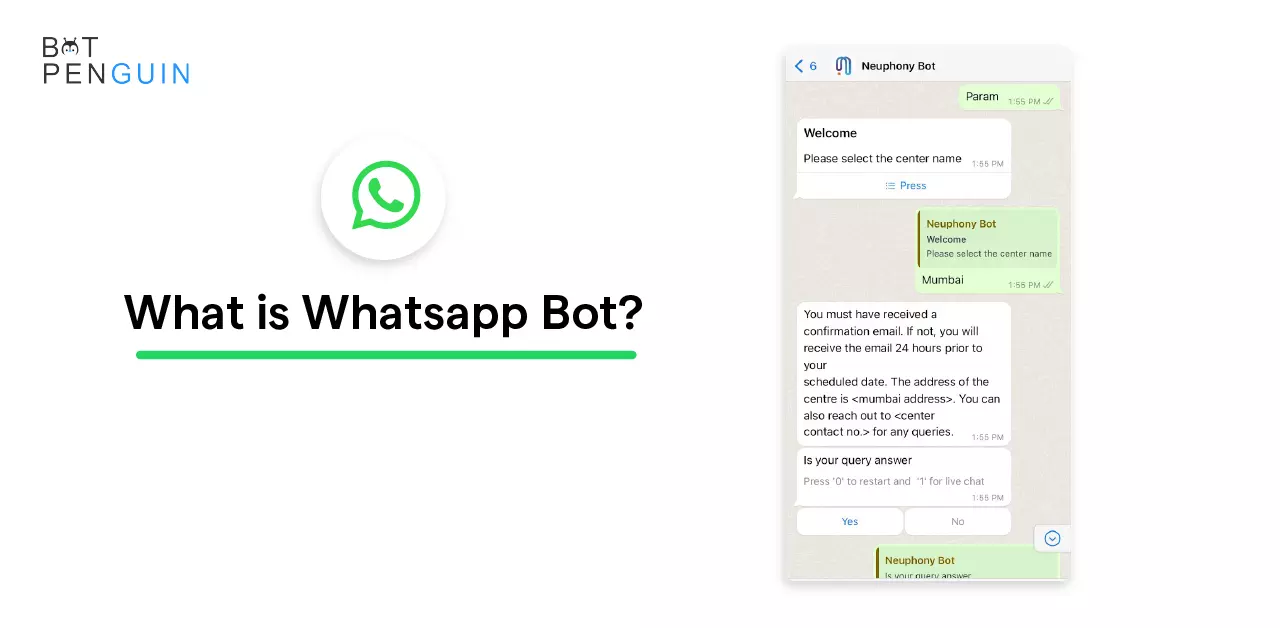 What is a WhatsApp chatbot?