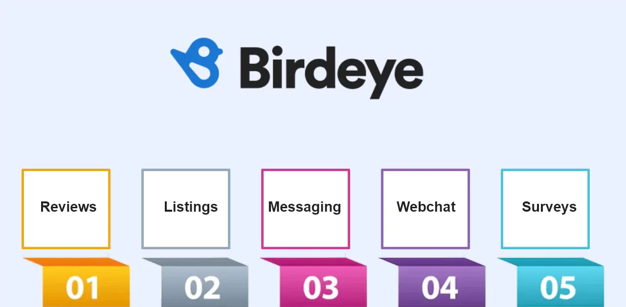Features and benefits of BirdEye 