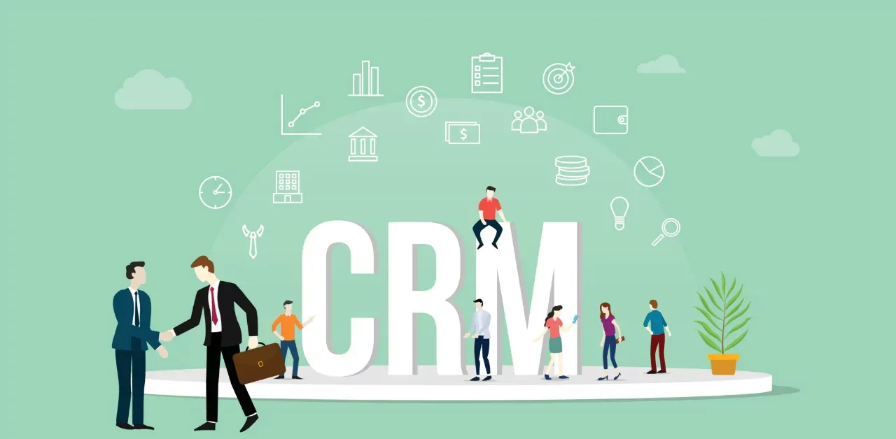 features of front crm