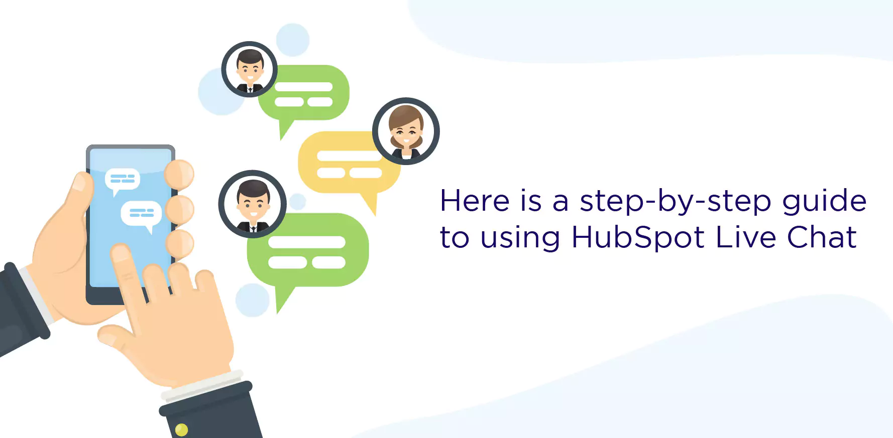 Here is a step-by-step guide to using HubSpot Live Chat: