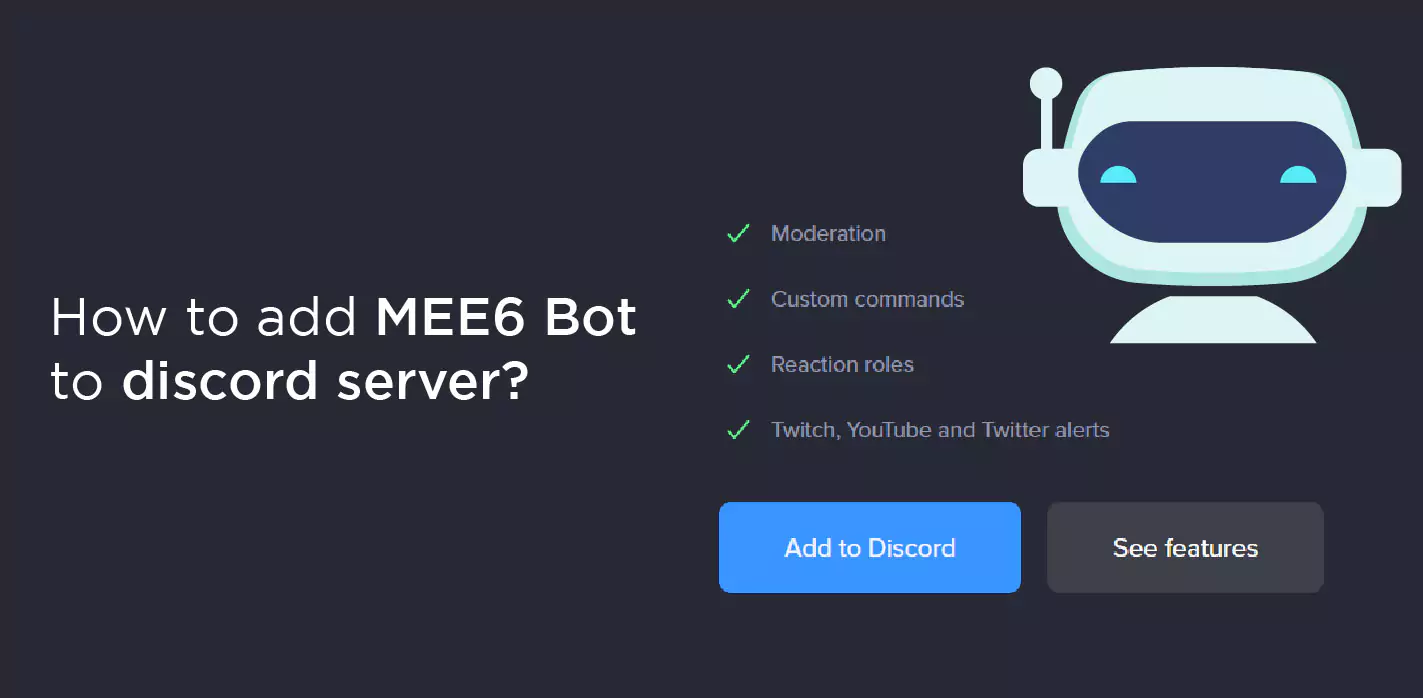 How to Add MEE6 Bot to Discord Server?
