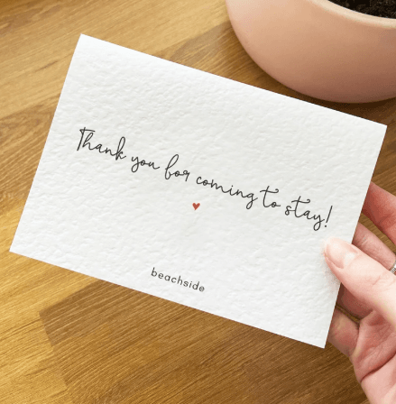 Why Sending a Hotel Thank You Message Matters
