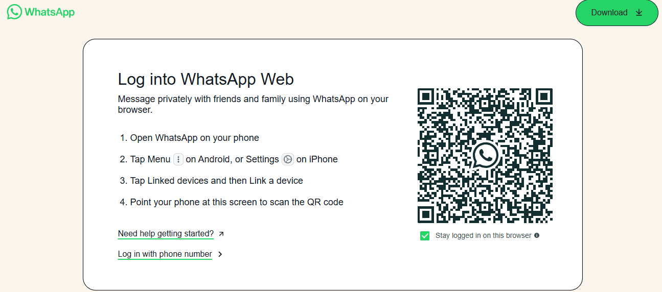 WhatsApp Web