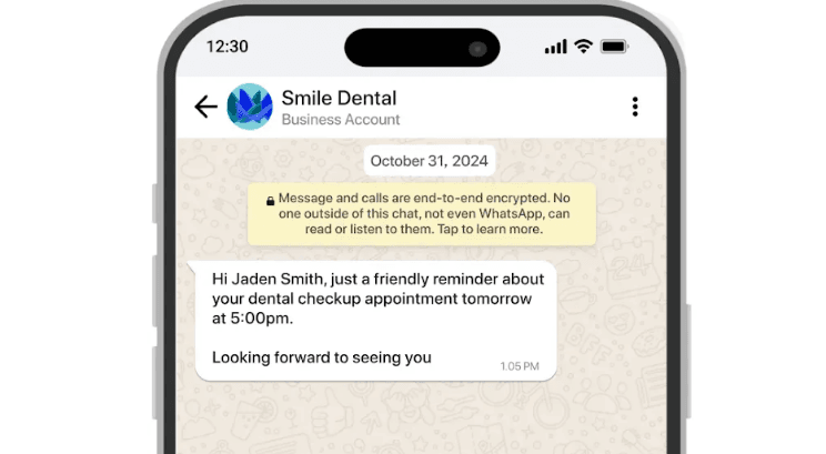 Reminder Message
