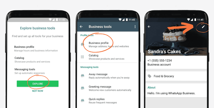 What is Business Account in WhatsApp?