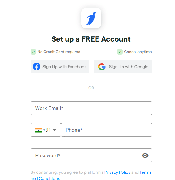Sign Up