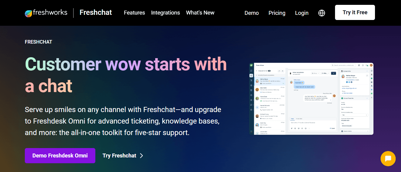 Freshchat (by Freshworks)