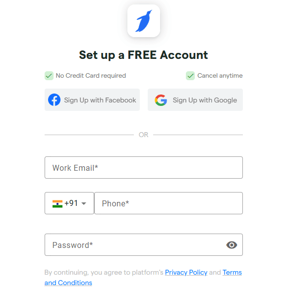 Setting up BotPenguin Account