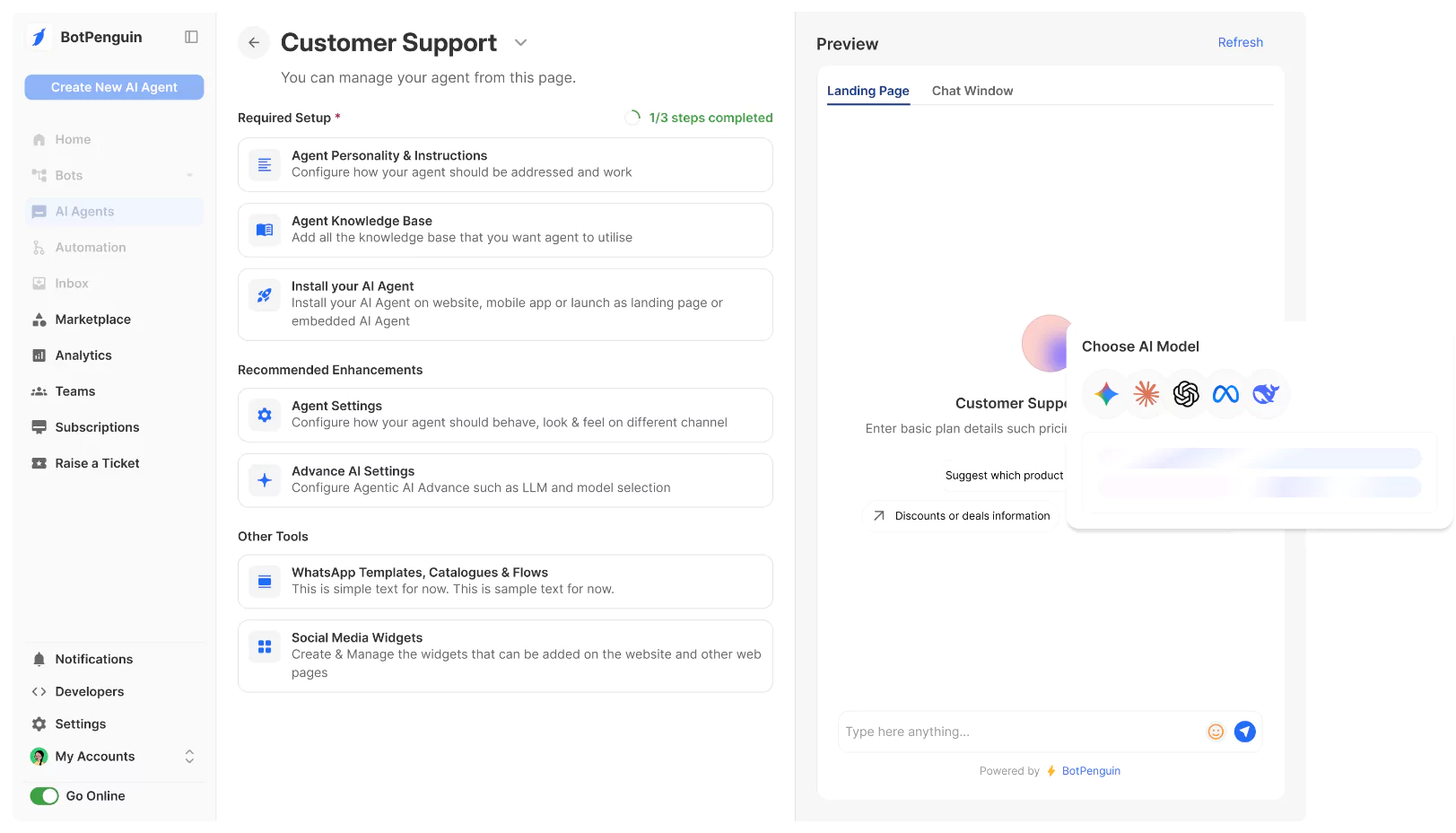 BotPenguin AI Chatbot maker