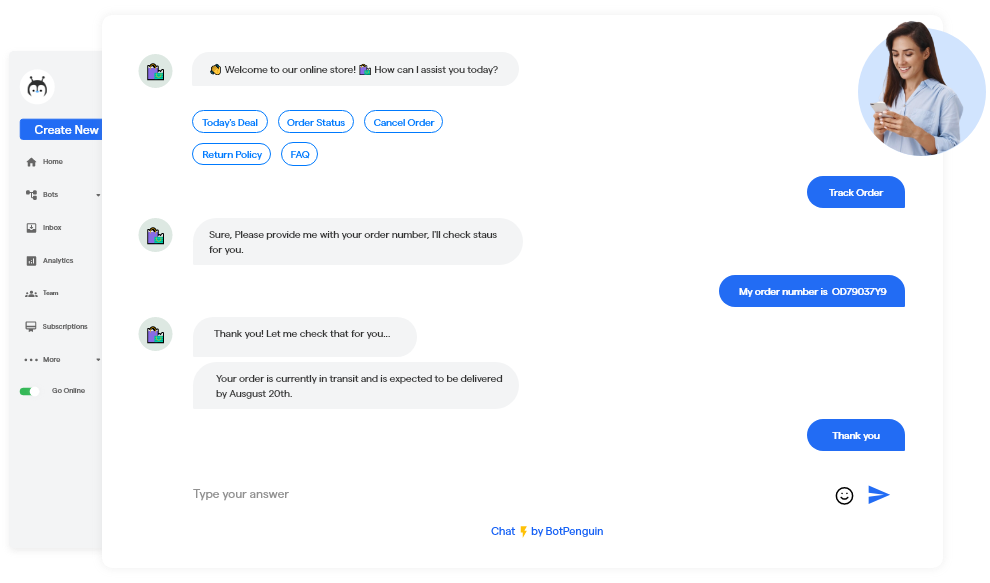 Personalized Customer Engagement through AI Chatbot