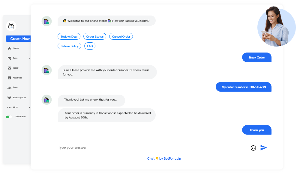 chatbot ui design