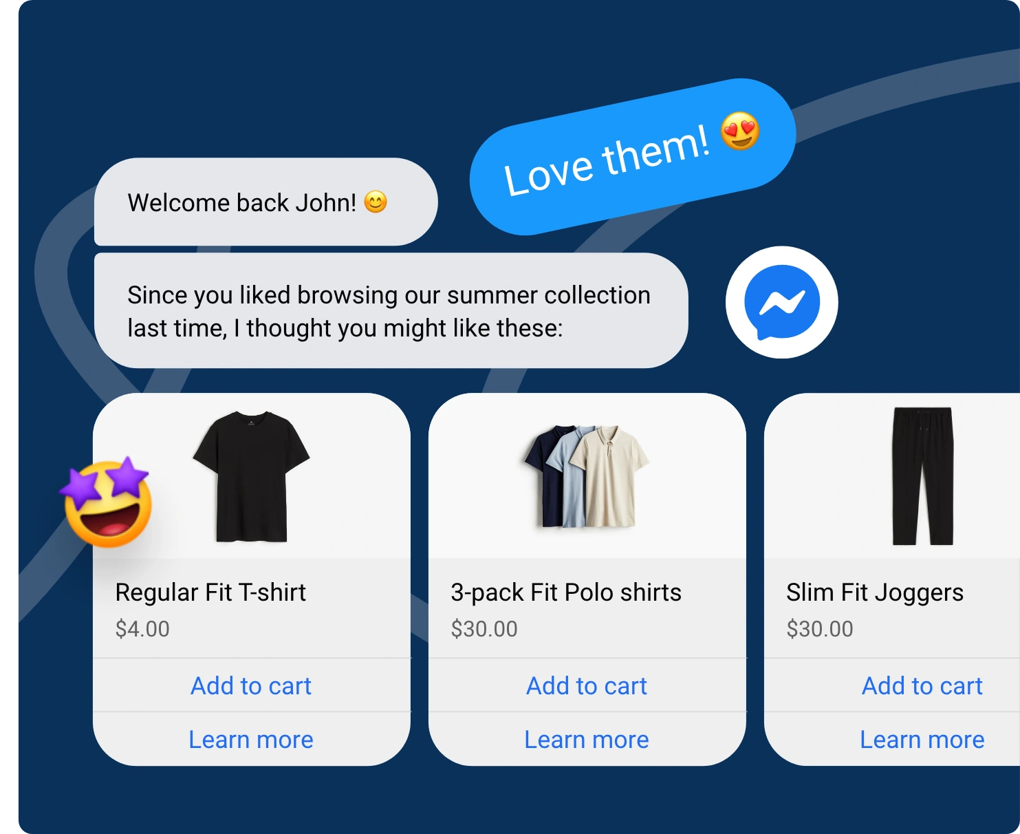 Facebook Messenger Bot for marketing campaigns