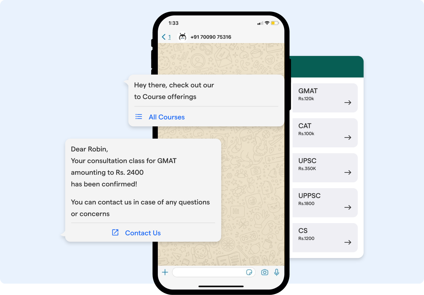 Benefits of WhatsApp Chatbots for Education Support