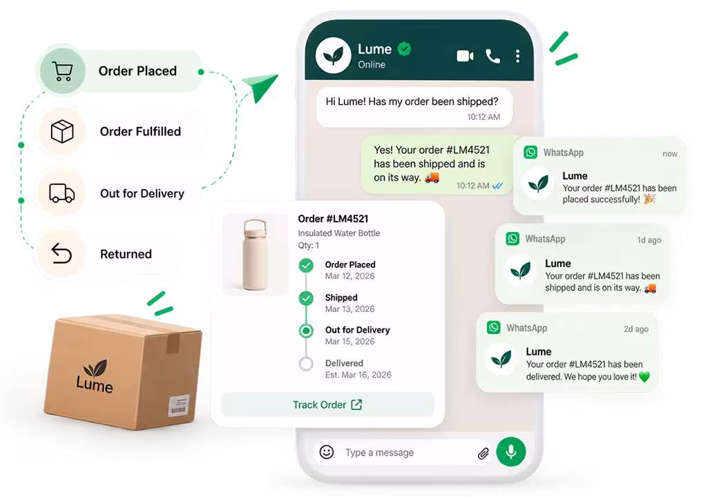 Order Updates on WhatsApp with BotPenguin on Shopify
