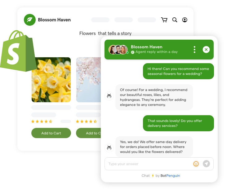  BotPenguin Shopify AI Chatbot