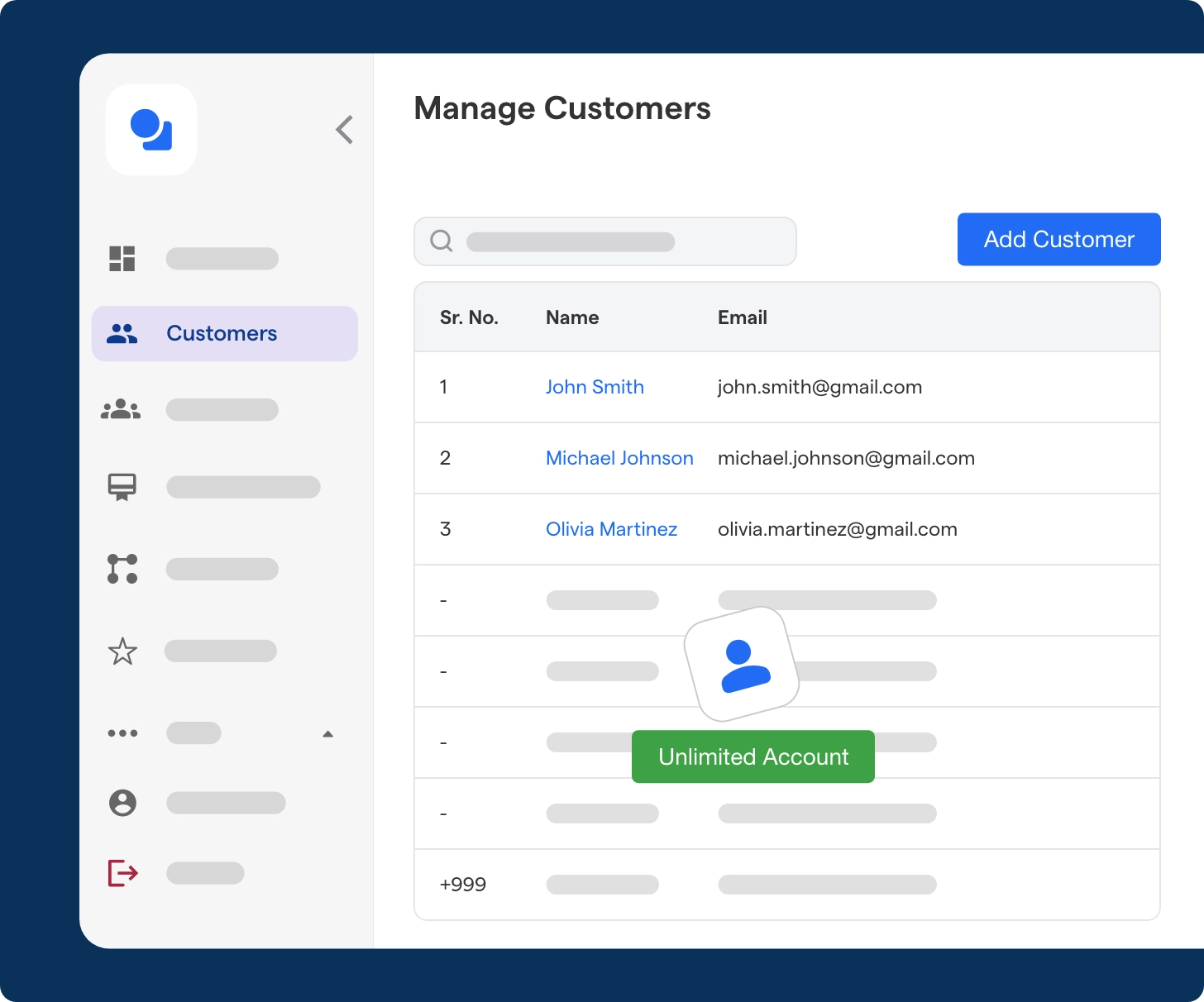 Managing client accounts in white label chatbot platform