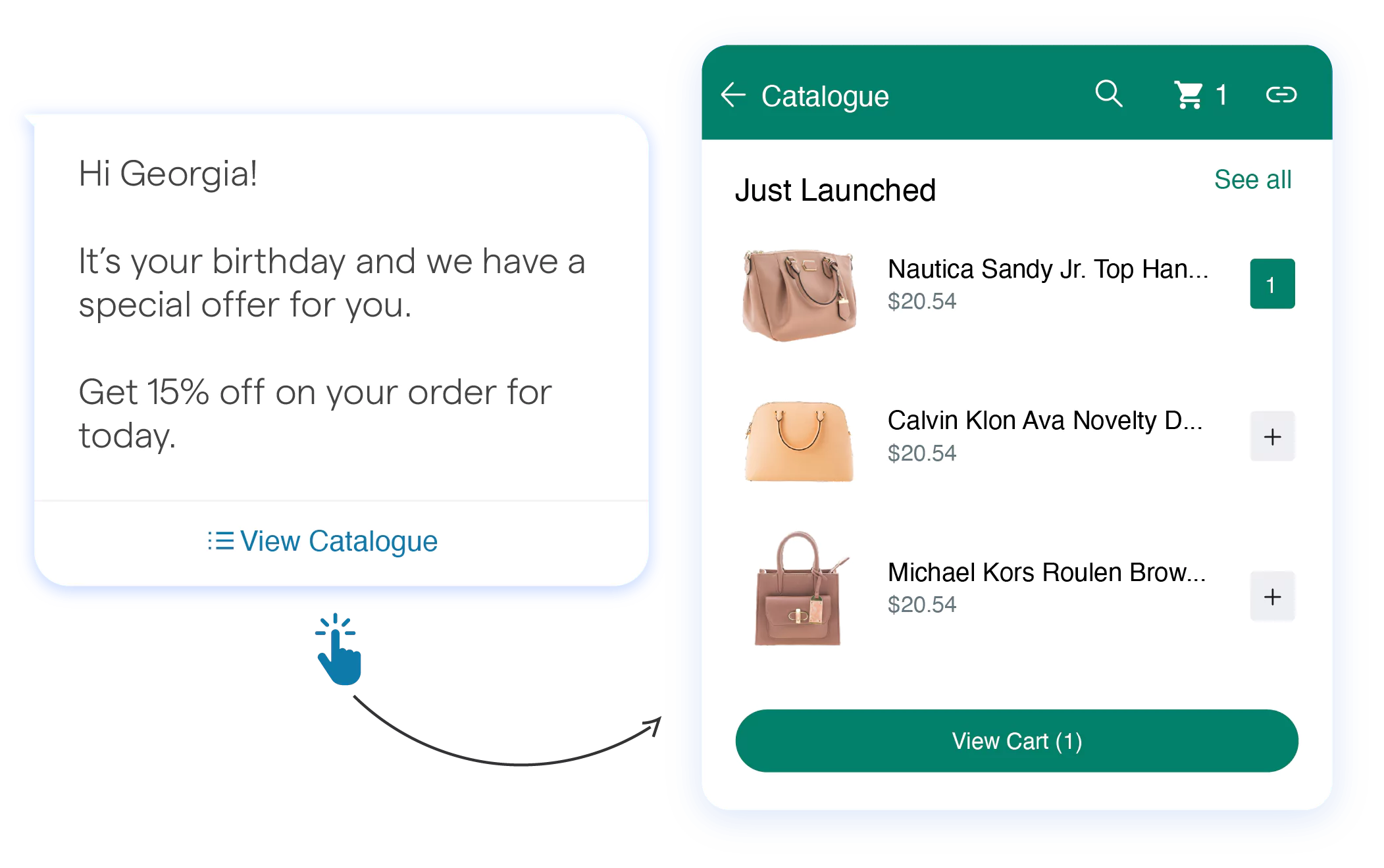 shopify chatbot for personalized messaging
