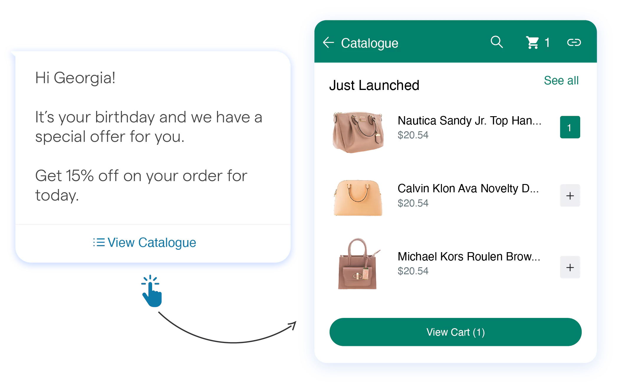 whatsapp chatbot for shopify