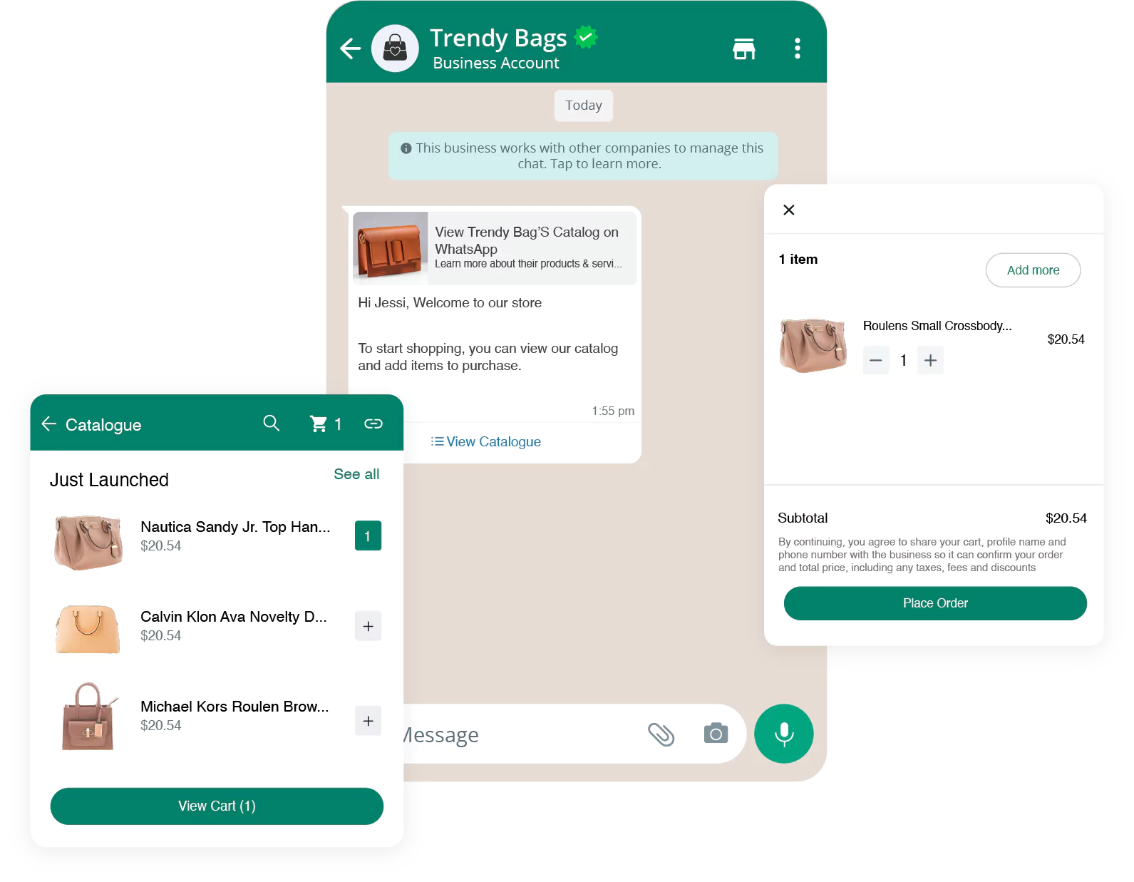 Using a whatsapp chatbot for bulk messaging