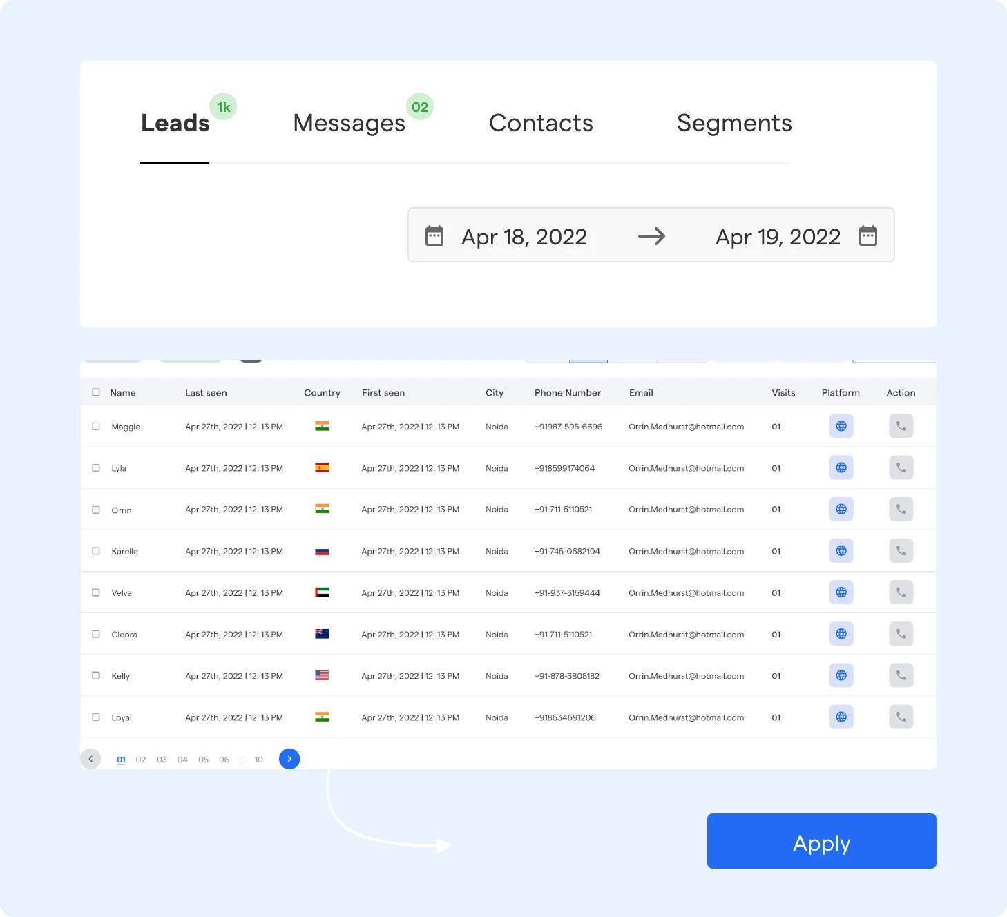 Gathering Customer Data