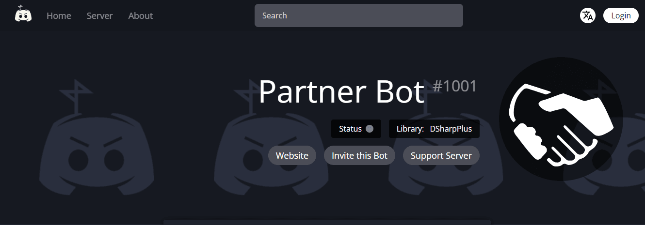 What is a partner bot on discord? 